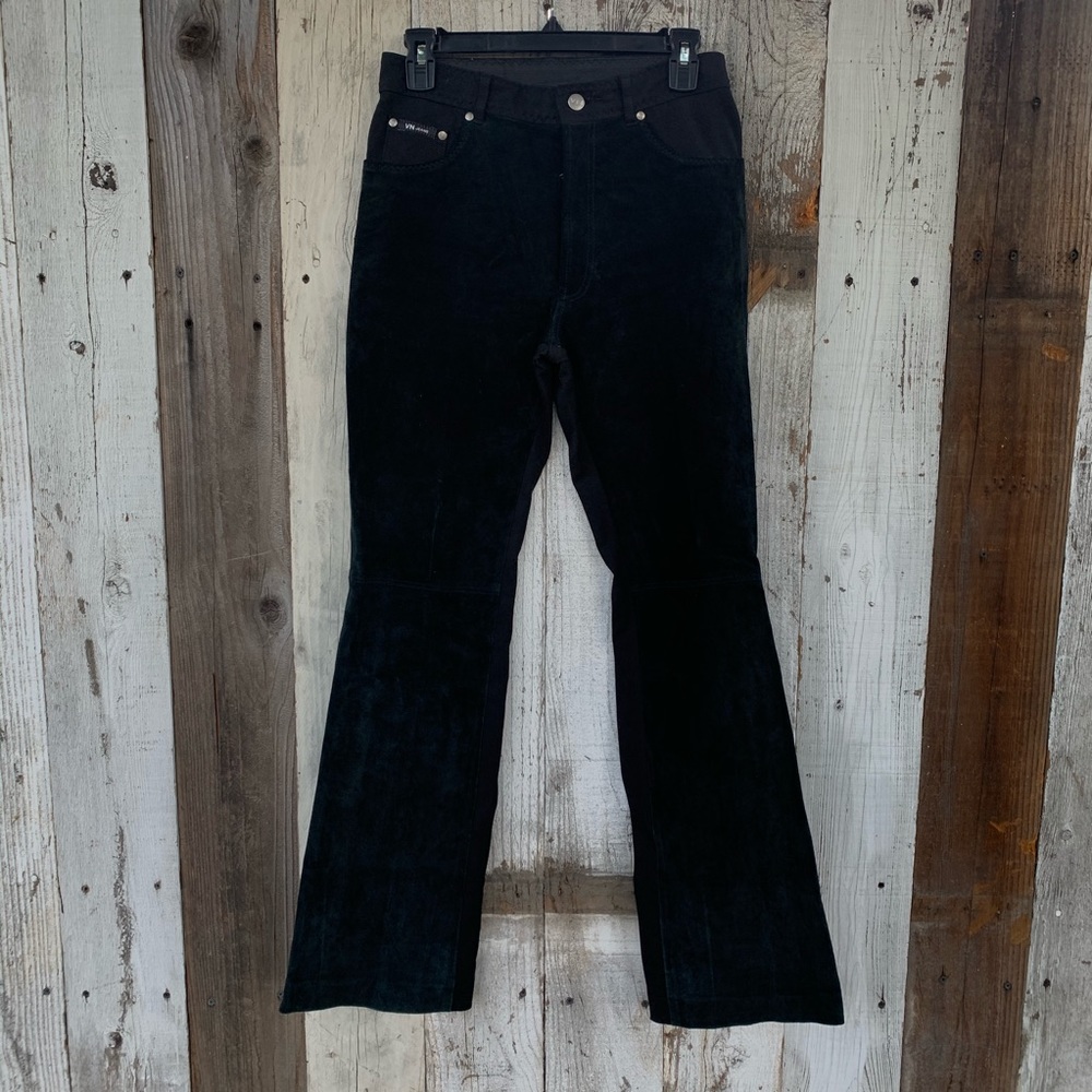 Suede Leather Pants Votre Nom